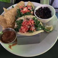 Jackfruit tacos  at Kale My Name in Chicago
