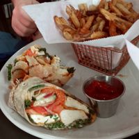 Buffalo Tofu Wrap  at Kale My Name in Chicago