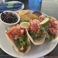 Taco sampler  at Kale My Name in Chicago