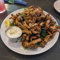Fried Oyster Mushrooms at Kale My Name in Chicago