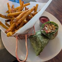 Italian Seitan Wrap at Kale My Name in Chicago