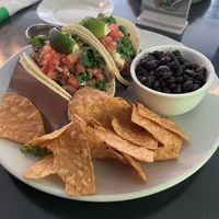 Jackfruit tacos: would recommend   at Kale My Name in Chicago