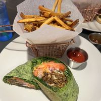 Oyster Mushroom Wrap  at Kale My Name in Chicago