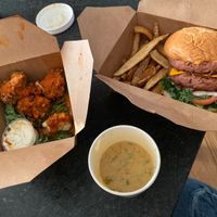 sorry, not the best photo and i couldn’t wait to eat but SO GOOD at Kale My Name in Chicago