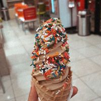 Vegan Salted Caramel 🌼🙃 at Brendy's Yogurt & Ice Cream in Boca Raton