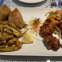 Vegan starter platter   at Little Bay in 