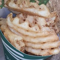 Waffles fries  at Pollo Tropical in Casselberry