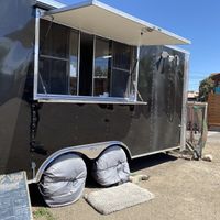 The lot at Ras Rody's Jamaican Vegan  in Santa Fe