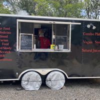 Where the magic happens!   at Ras Rody's Jamaican Vegan  in Santa Fe