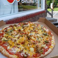 Vegan islander pizza at CountryStyle in Bridgeville