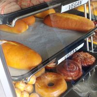 They have Vegan Donuts & Vegan Conchas sweet bread  at Winstar Donuts in Lynwood