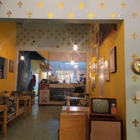 interior at Dulcinea Café Vintage in Cali