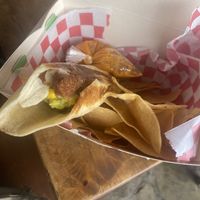 Enchiladas super tasty with a really good salsa  at Dulcinea Café Vintage in Cali