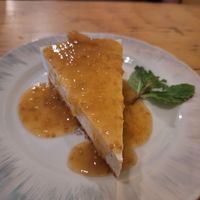 Lulo cheesecake at Dulcinea Café Vintage in Cali
