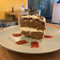 Carrot cake  at Dulcinea Café Vintage in Cali