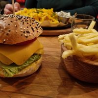 Cheeseburger at The Street  in Prague