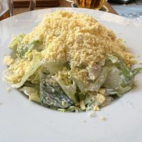 Caesar salad (mostly a bowl of cheese)  at The Street  in Prague