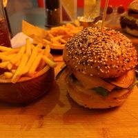 Cheeseburger at The Street  in Prague