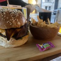 Cheese Burger   at The Street  in Prague