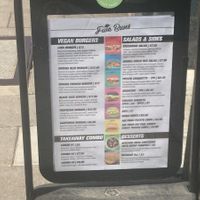 Menu  at Five Buns in South East London