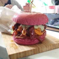 Amazing burger 🤩 at Five Buns in South East London