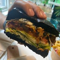 Black Jack Burger at Five Buns in South East London