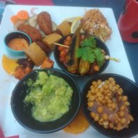 The plate to share (2persons) at L'Embuscade in Paris