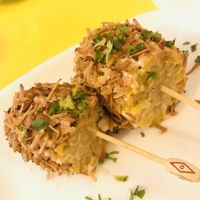 Crispy Cajun corn at L'Embuscade in Paris