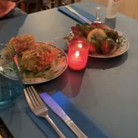 Starters  at L'Embuscade in Paris