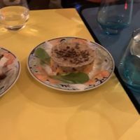 Starters  at L'Embuscade in Paris