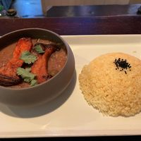 Looks fancier than it tastes.  at L'Embuscade in Paris