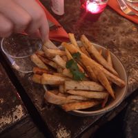 Igname fries at L'Embuscade in Paris