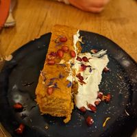 Carrot cake at L'Embuscade in Paris