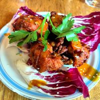 Fritters at L'Embuscade in Paris