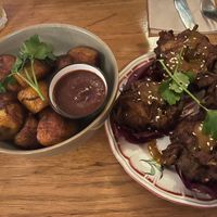 Starters  at L'Embuscade in Paris