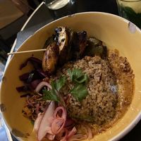 Senegalese dish at L'Embuscade in Paris