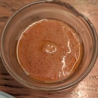 Spicy sauce at L'Embuscade in Paris