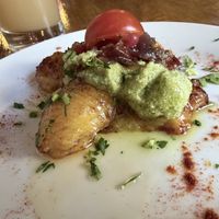 Plantain appetizer  at L'Embuscade in Paris