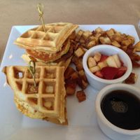 Breakfast Sliders (vegan) at Karyn's on Green in Chicago
