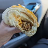 Sausage roll at Planted Bakery in Fort Worth