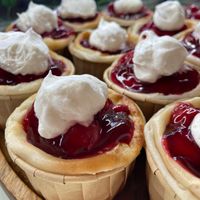 Cheesecake at Planted Bakery in Fort Worth