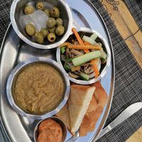 Individual vegan breakfast platter (January 2025) #Veganuary at Fonda Al Pirata in Havana