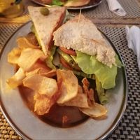 Vegetable sandwich #Veganuary at Fonda Al Pirata in Havana