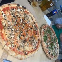 2 times pizza novembre (one without parsley)   at Pizzeria Bube Antoniego in Wroclaw