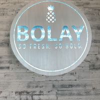 Sign  at Bolay in Palm Beach Gardens