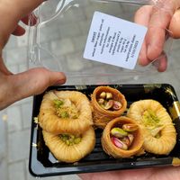 Vegan cookies too at Falafel Top in Leuven