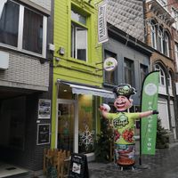 Outside at Falafel Top in Leuven