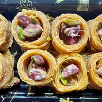 Sweet Baklava at Falafel Top in Leuven