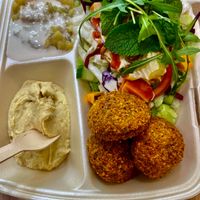 Slaatje Falafel at Falafel Top in Leuven
