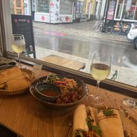 Banh Mi and noodle salad  at Banh Mi in Antwerpen